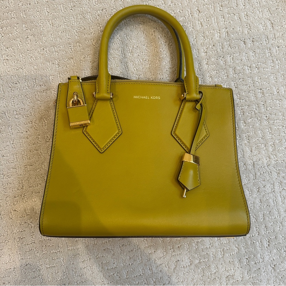Michael Kors Chartreuse Satchel